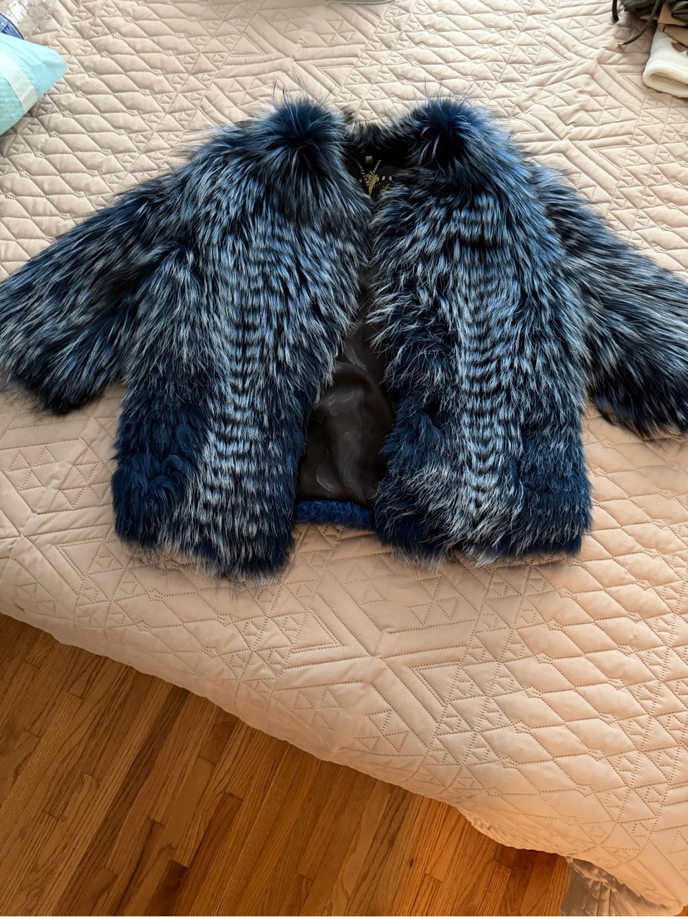 Fox Fur Cape coat